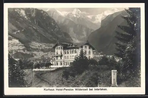 AK Wilderswil, Kurhaus Hotel Pension