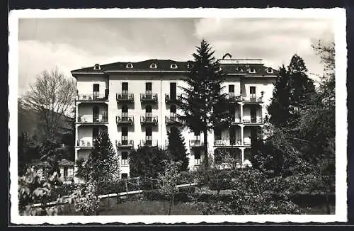 AK Lugano, Neues Hotel Edelweiss, Villa Raffaele