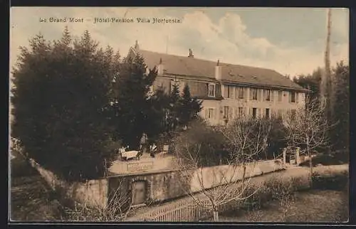 AK Le Mont-sur-Lausanne, Hotel-Pension Villa Hortensia