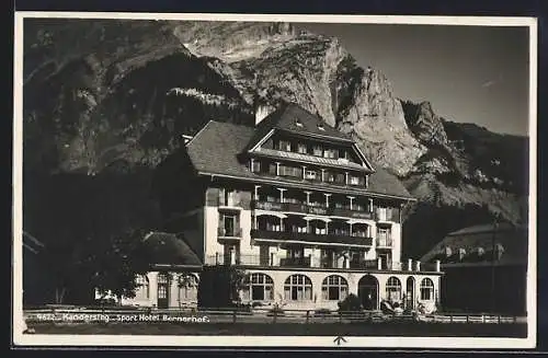 AK Kandersteg, Sport Hotel Bernerhof am Berg