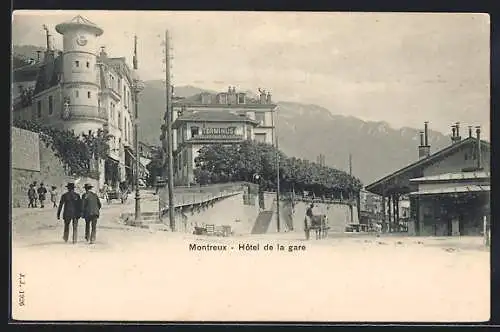 AK Montreux, Hotel de la gare Terminus