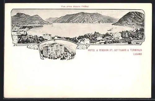 AK Lugano, Hotel & Pension St. Gotthard & Terminus