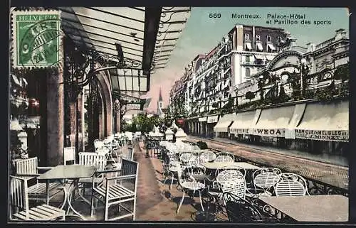 AK Montreux, Palace-Hotel et Pavillon des sports