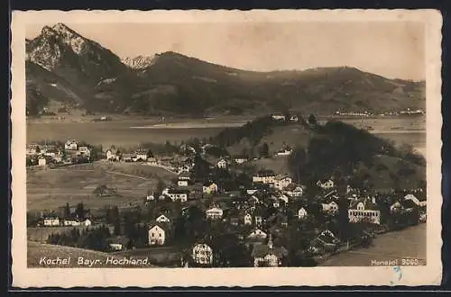 AK Kochel /Bayr. Hochland, Teilansicht