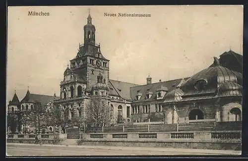 AK München, Neues Nationalmuseum