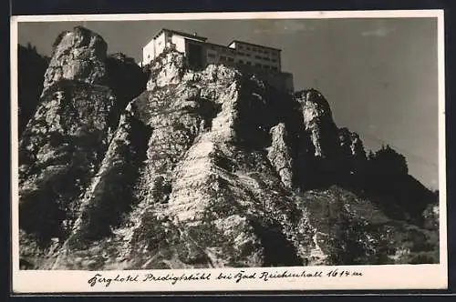 AK Bad Reichenhall, Berghotel Predigtstübl