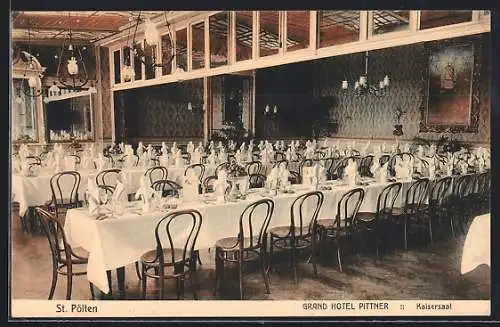 AK St. Pölten, Grand Hotel Pittner, Kaisersaal