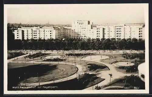AK Wien, Reumannhof mit Haydnpark
