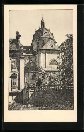 Künstler-AK Ubbelohde: Fulda, Domkuppel