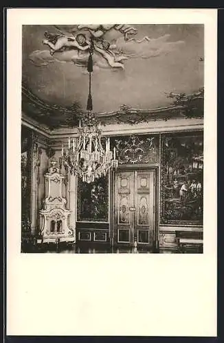 AK Wien, Herzoglich Savoyen`sches Damenstift, Kapitelsaal, Johannesgasse 15