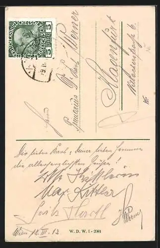 AK Wien, Graben, Peterskirche