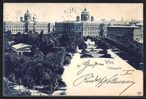 AK Wien, Volksgarten