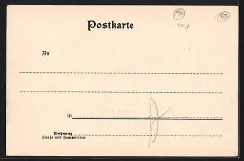 AK Wien, Franz Grillparzer-Denkmal im k. k. Volksgarten