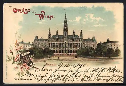 Lithographie Wien, Rathaus