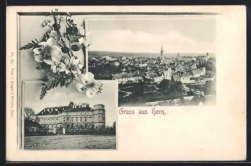 AK Horn, Totalansicht des Ortes