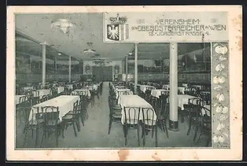 AK Wien, Vereinsheim der Oberösterreicher, Jörgerstrasse 4