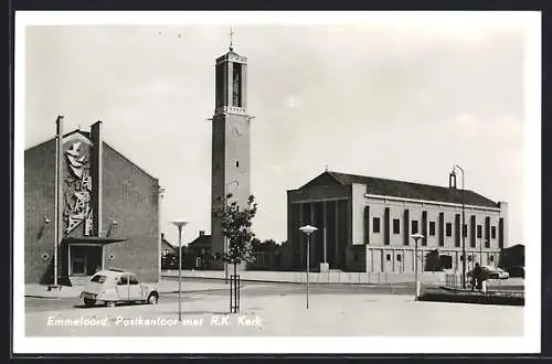 AK Emmeloord, Postkantoor met RK Kerk
