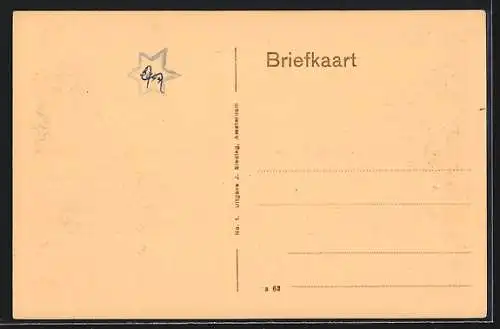 AK Amsterdam, Het oude Damrak tuschen de Vrouwen, en Baafjessteeg