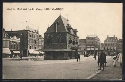 AK Leeuwarden, Nieuwe Stad met Oude Waag
