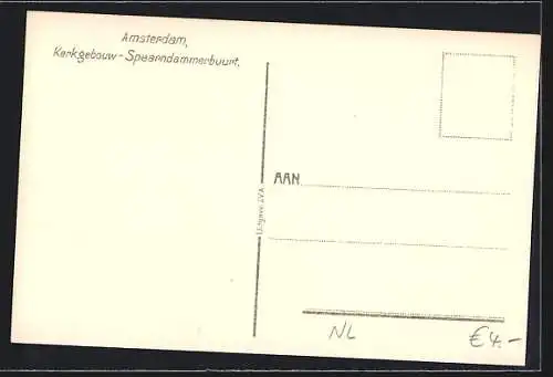 AK Amsterdam, Kerkgebouw, Spaarndammerbuurt