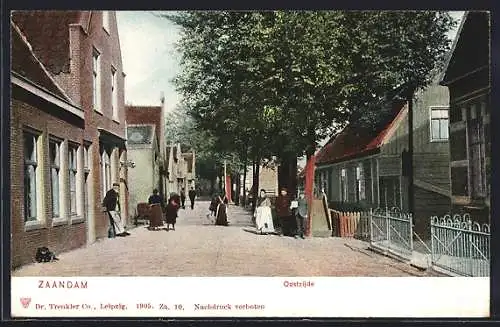 AK Zaandam, Oostzijde, Strassenpartie