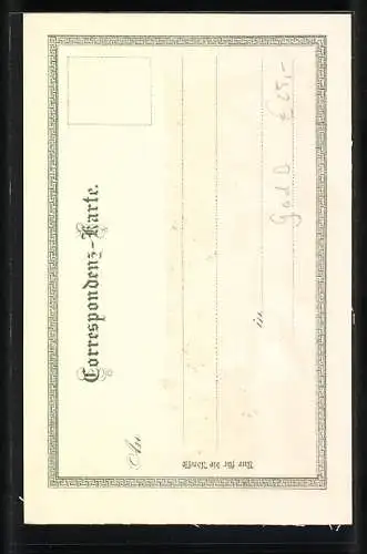 AK Bergsteiger mit Fernglas in den Bergen