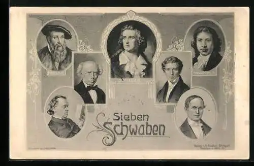 AK Sieben Schwaben, Kepler, Schiller und Hauff