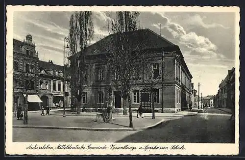 AK Aschersleben, Mitteldeutsche Gemeinde-Verwaltungs- und Sparkassen-Schule