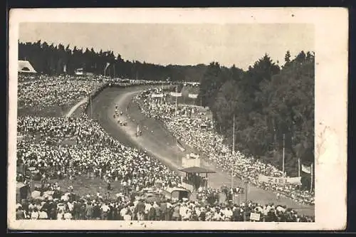 AK Teterow, Rennbahn Bergring, Deutschlands einzige Gras-Berg-Rennstrecke für Motorräder