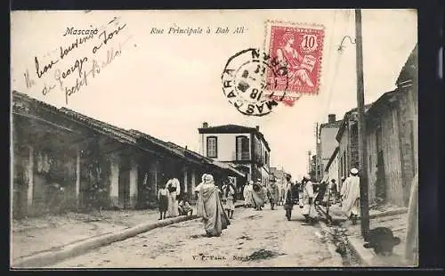 AK Mascara, Rue Principale à Bab Ali