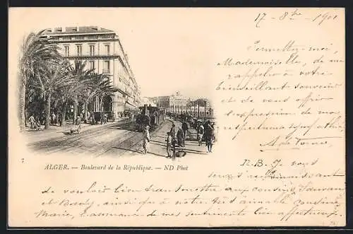 AK Alger, Boulevard de la République