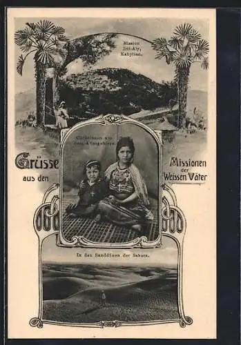AK Iril-Aly / Kabylien, Mission der Weissen Väter, Christinnen aus dem Atlasgebirge