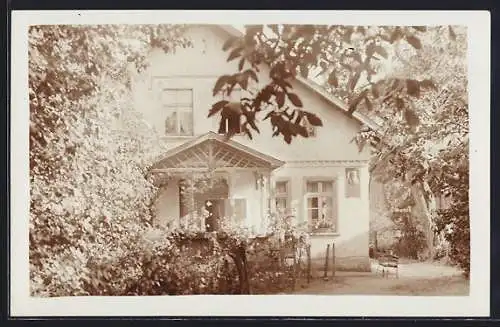Foto-AK Lanz, Turnvater Jahns Geburtshaus