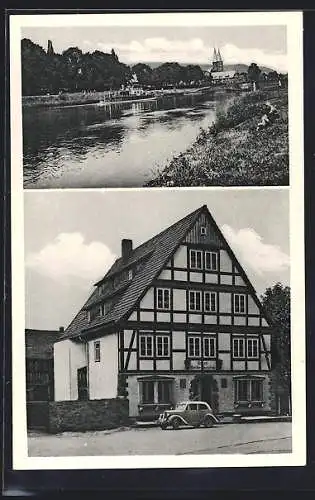 AK Höxter im Weserbergland, Hotel Niedersachsen, Bes. W. Sievers