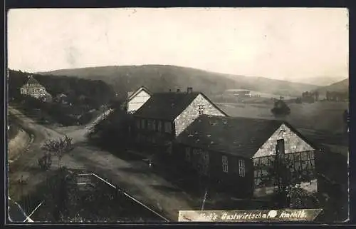 Foto-AK Amelith, Koch`s Gasthaus 1919