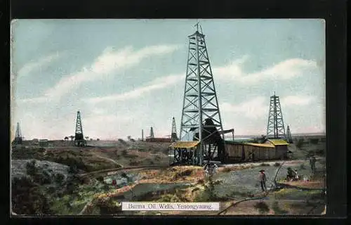 AK Yenongyaung, Burma Oil Wells, Ölfeld