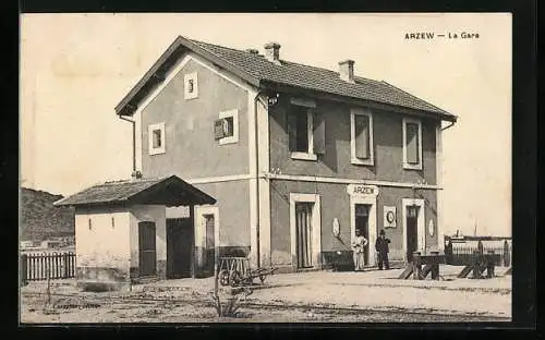 AK Arzew, La Gare, Bahnhof