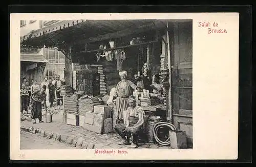 AK Brousse, Marchands turcs, türkische Händler