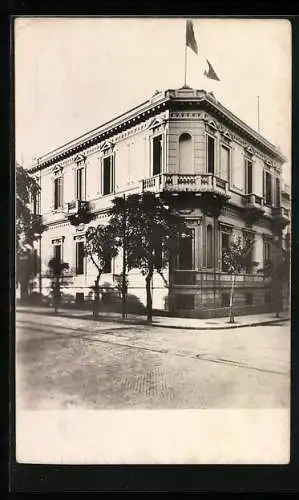 Foto-AK Buenos Aires, Consulat de France, Avenida Quintana 325 ca. 1910, Botschaft