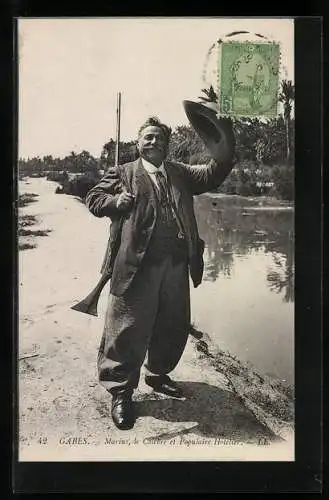 AK Gabes, Marius, le Celebre et Populaire Hotelier, Exzentriker