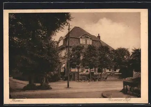 AK Hamburg-Rissen, Hotel Rissener Hof von Heinrich Heinsohn