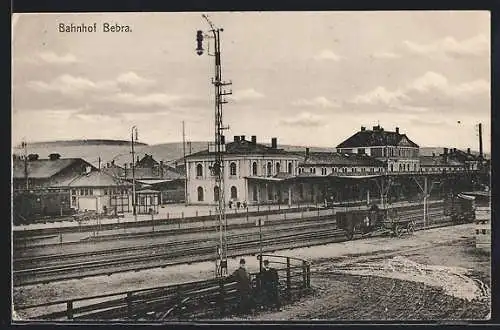 AK Bebra, Bahnhof Kriegsjahr