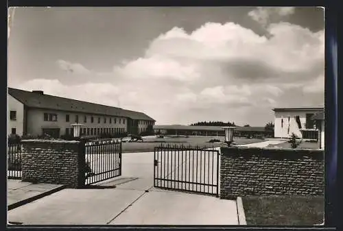 AK Grünberg / Hessen, Gebäude des Hessischen Fussballverbandes e. V.