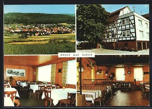 AK Nieste, Gaststätte und Pension Zum Niestetal, Bes.Karl Ketzer, Inneres