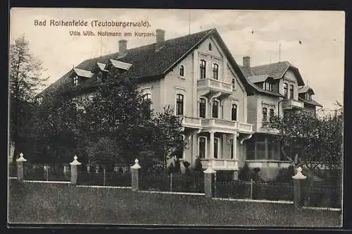 AK Bad Rothenfelde /Teutoburger Wald, Hotel Villa Wilh. Noltmann am Kurpark