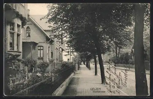 AK Uelzen, Blick in die Hoeftstrasse