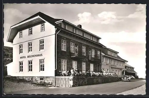 AK Belchen /Bad. Schwarzw., Hotel Belchenhaus von H. Ritz