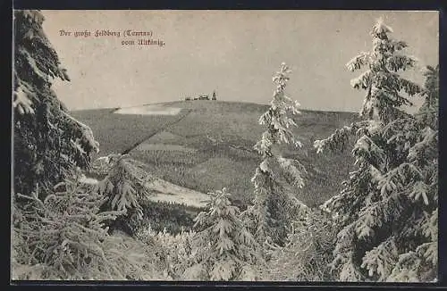 AK Feldberg /Taunus, Panorama vom Altkönig