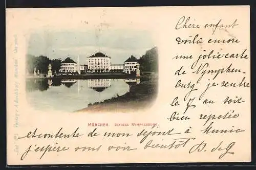 AK München, Schloss Nymphenburg