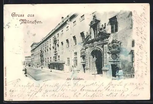 AK München, Alte Residenz